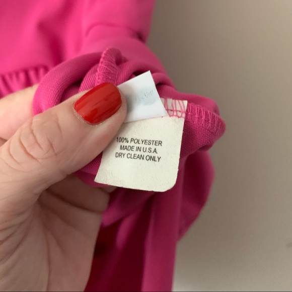 Intermix Hot Pink Cocktail Mini Dress - Picture 4 of 5